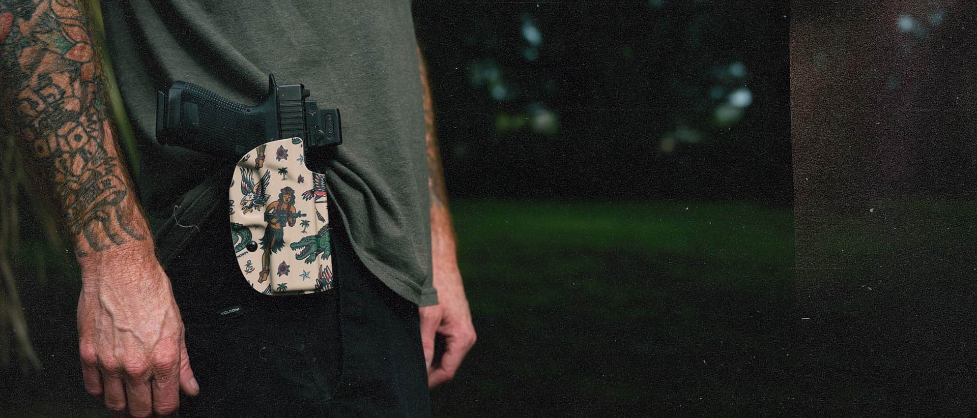 New American Ink Pattern Holster color