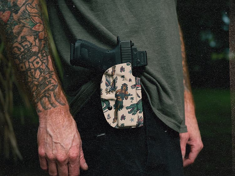 New American Traditional holster color