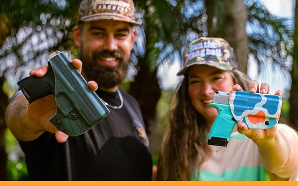 New Holster Patterns - TD Camo and Ranger Gator