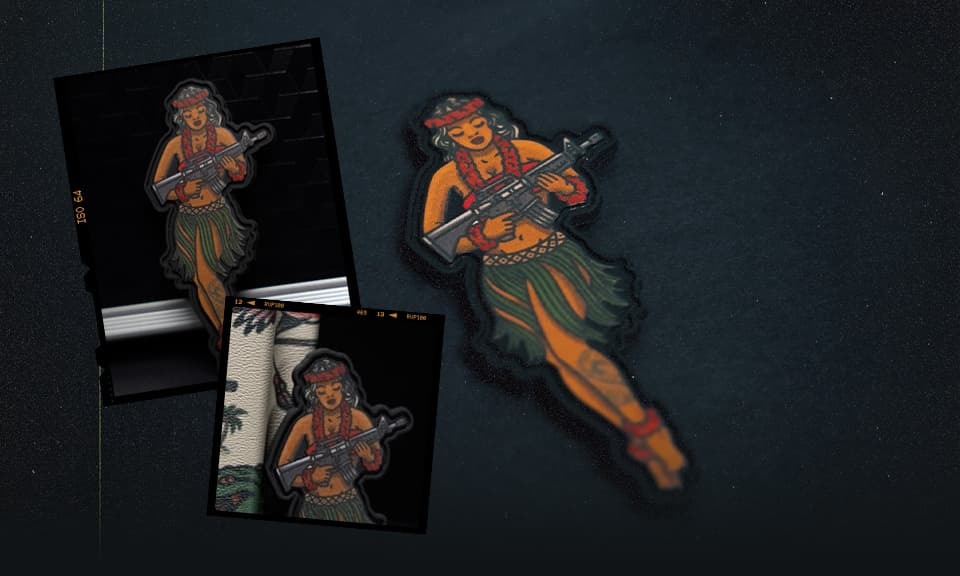 New Hula Girl patch available