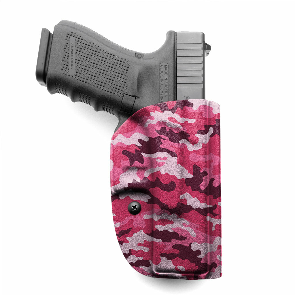 ProDraw Holster in Camo Metallic Pink.