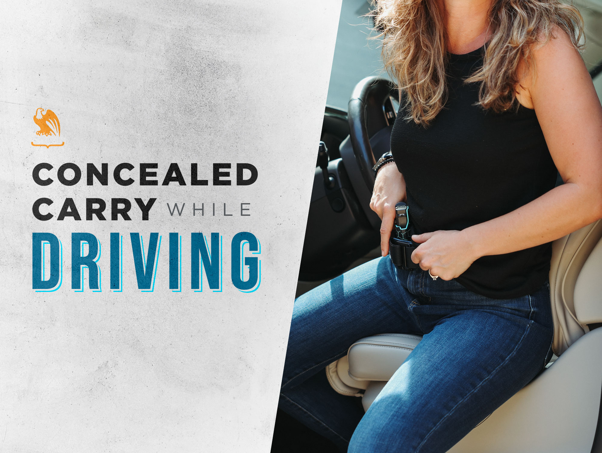 Can You Concealed Carry While Driving? - Vedder Holsters