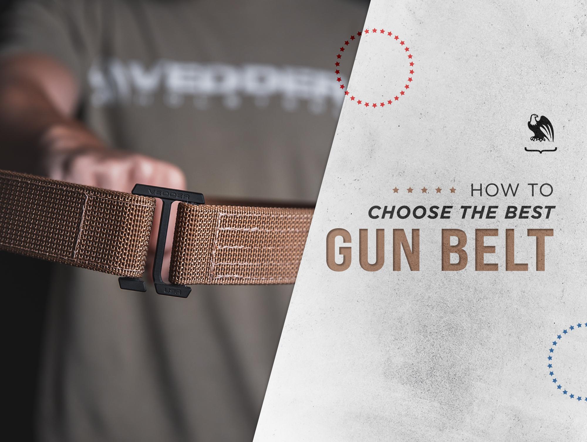 Steel Core Leather Gun Belts - USA Made