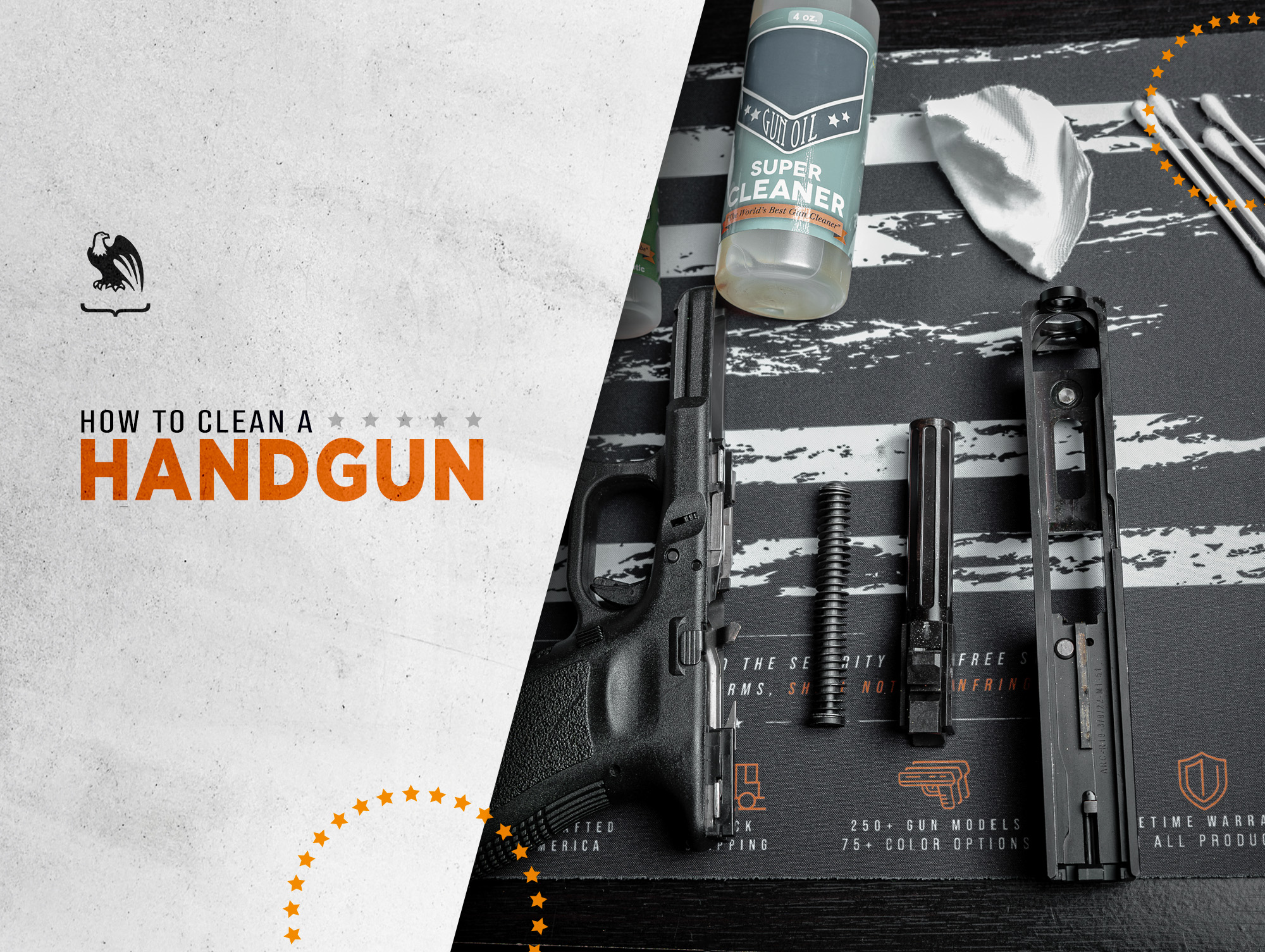 How to Clean a Handgun Properly A StepbyStep Guide Vedder Holsters