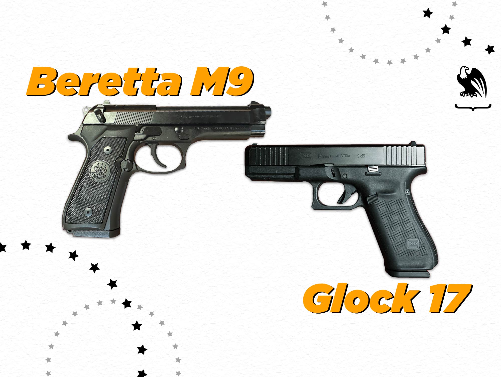 T*7様 Glock 17 、Beretta M92&M93R、M56DLまとめ Beretta M9 vs Glock 17: How Do They Compare? - Vedder Holsters