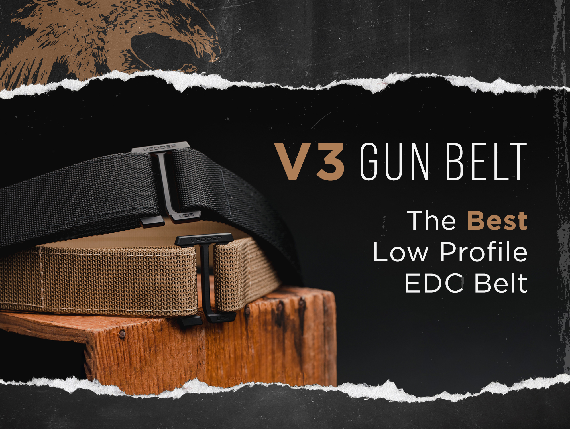 Low Profile EDC Belt