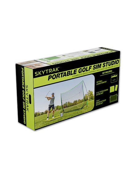Skytrak+ Portable Golf Sim Studio
