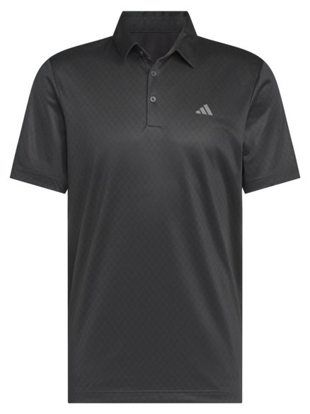 adidas Core Allover Print Polo Shirt - Carbon/Black