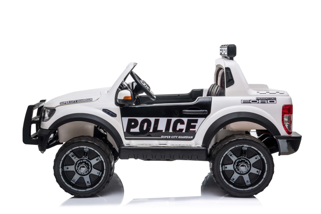 4x4 police - 7 Kids Ride-in Ford Ranger Raptor Electric 4WD Police Truck - Kids Electric Cars