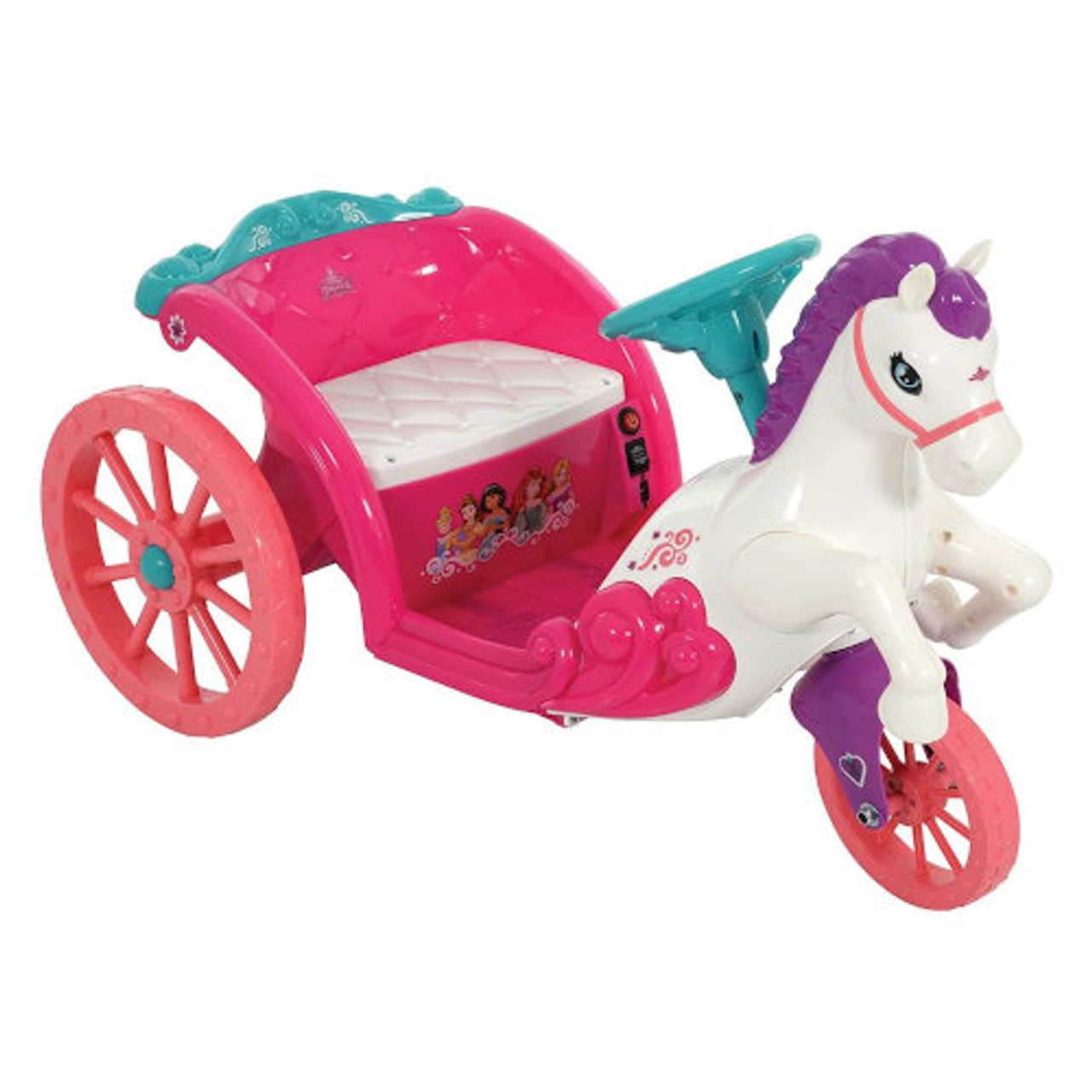 Motorized princess hot sale carriage for toddlers