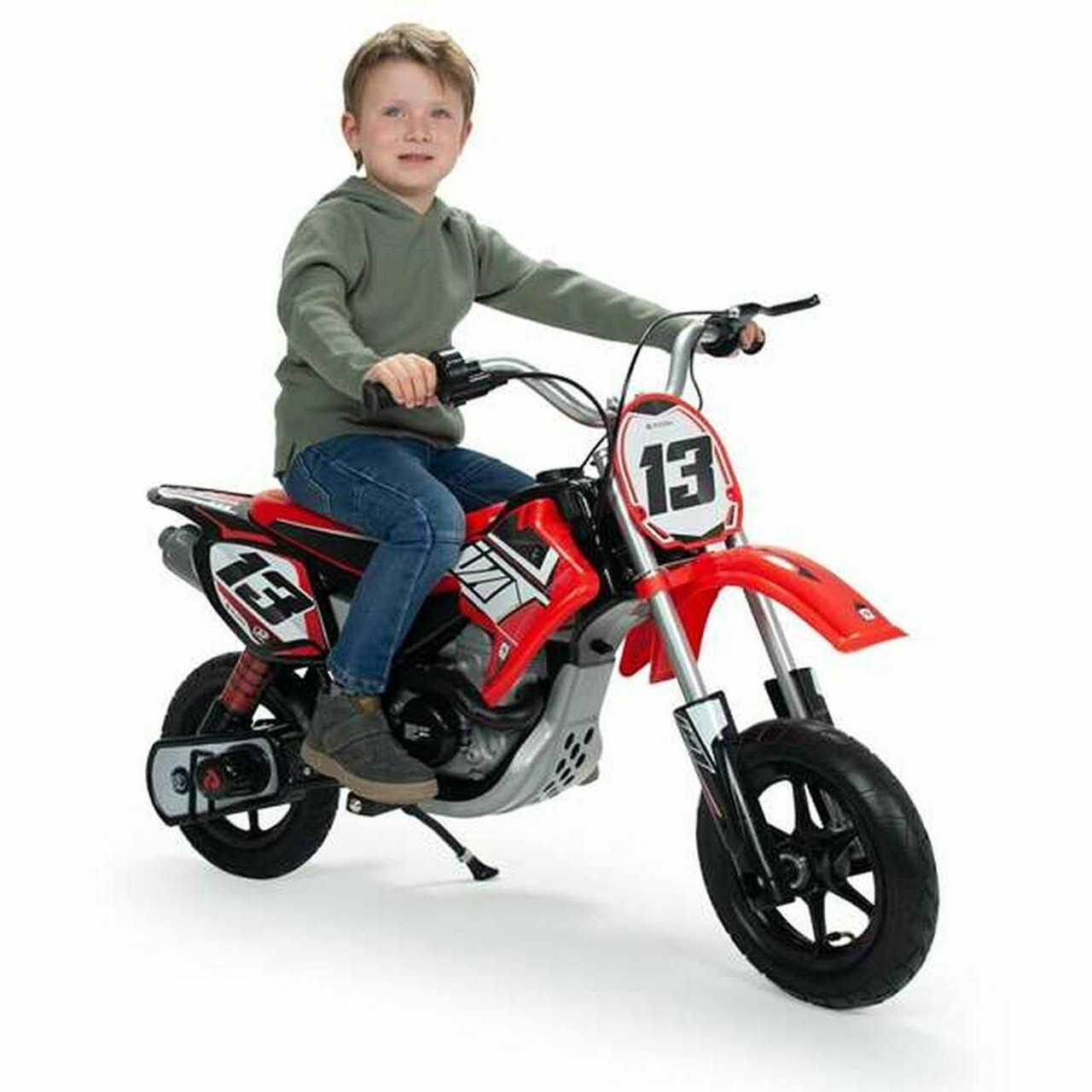 Kids Pedal Motorbike Red