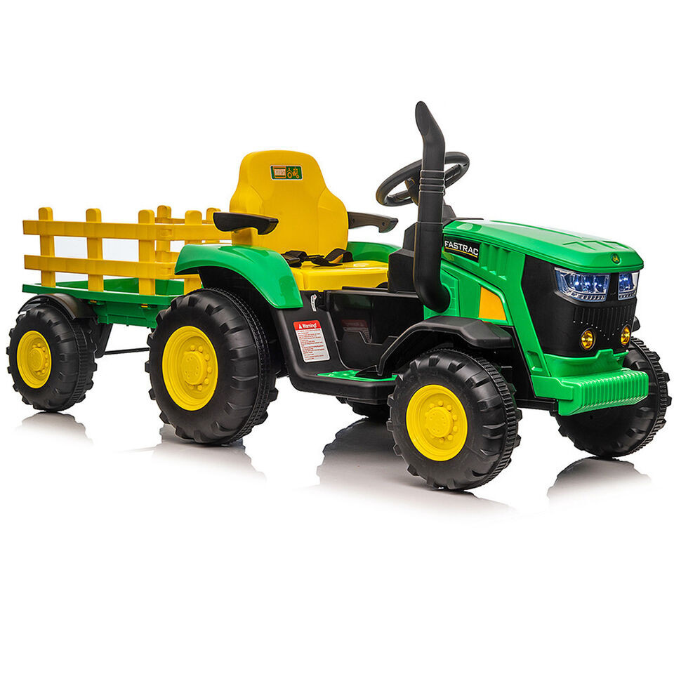 Toys Center Trattore Elettrico John Deere Dual Force Peg Perego