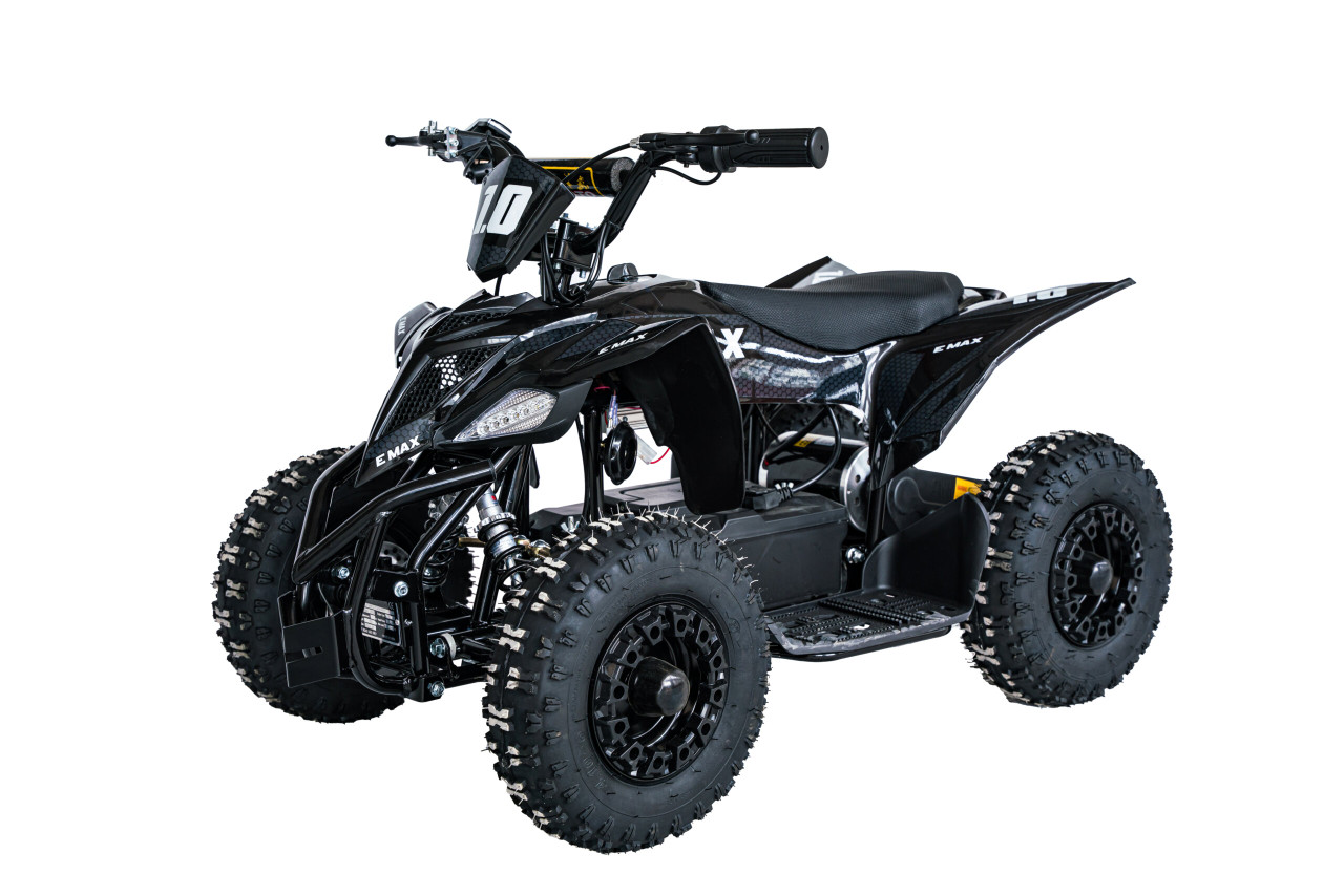 Atv Power Wheels For Year Olds Kids Black Shadow 48V 1000W Age