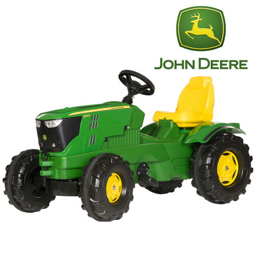 Kids Sit-on Official John Deere 6210R Licensed Pedal Tractor