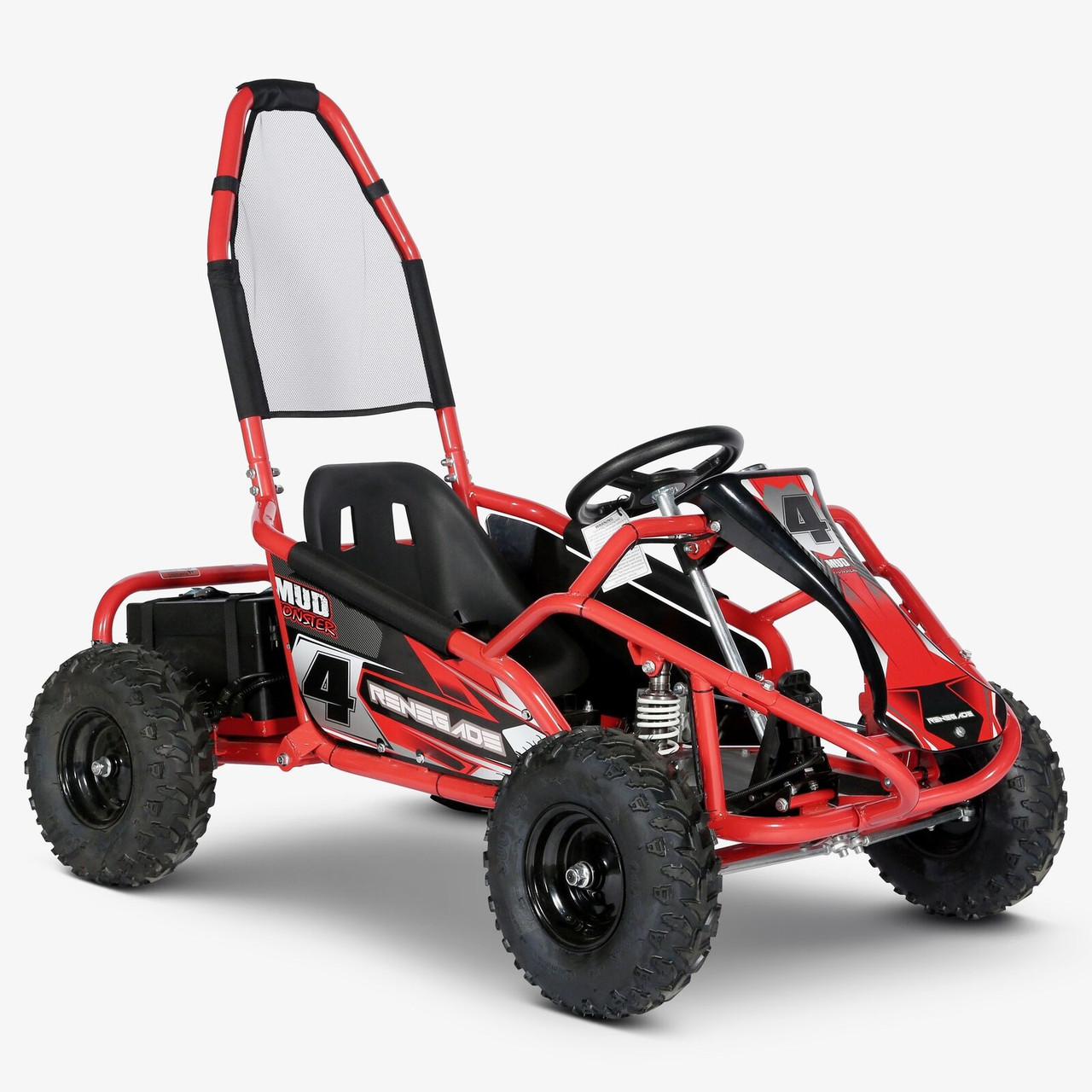 48V 1000w Powerful Speed Monster Electric Ride On Go Kart - Kids Electric  Cars