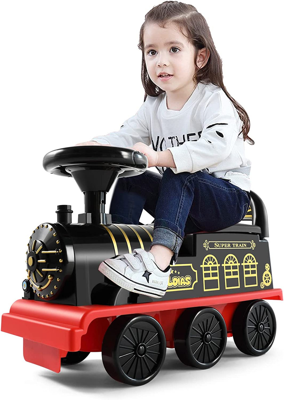 Electric Train Ride On Rollplay Steam Train Charger 6v 4ah Battery