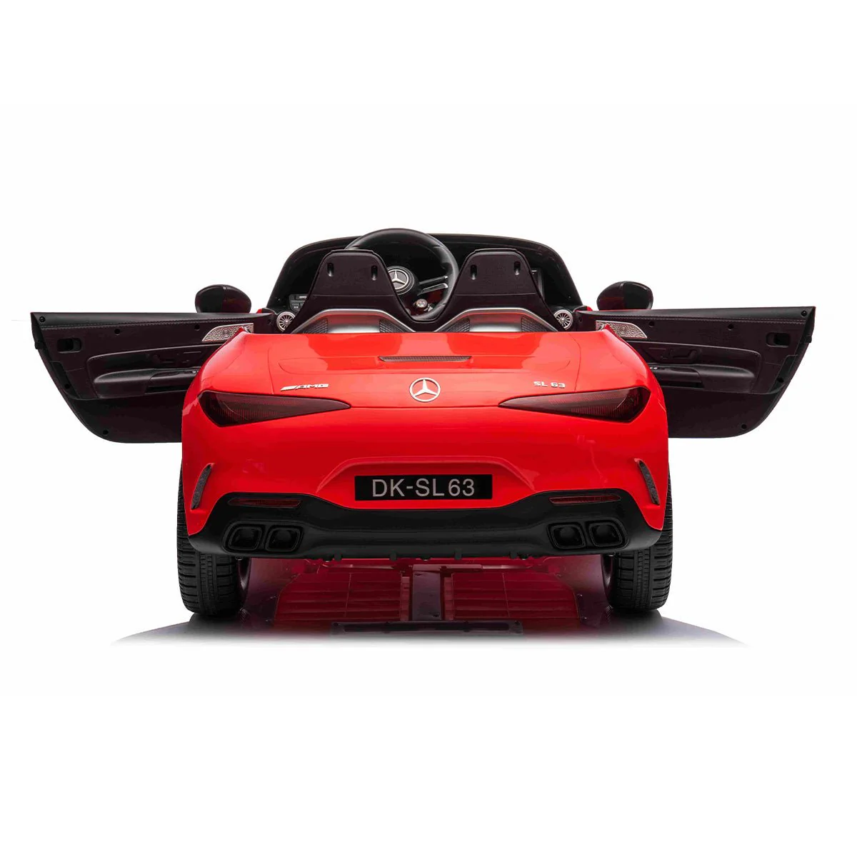 Kids 12v Red Official Mercedes SL63 AMG Ride On Sports Car Kids