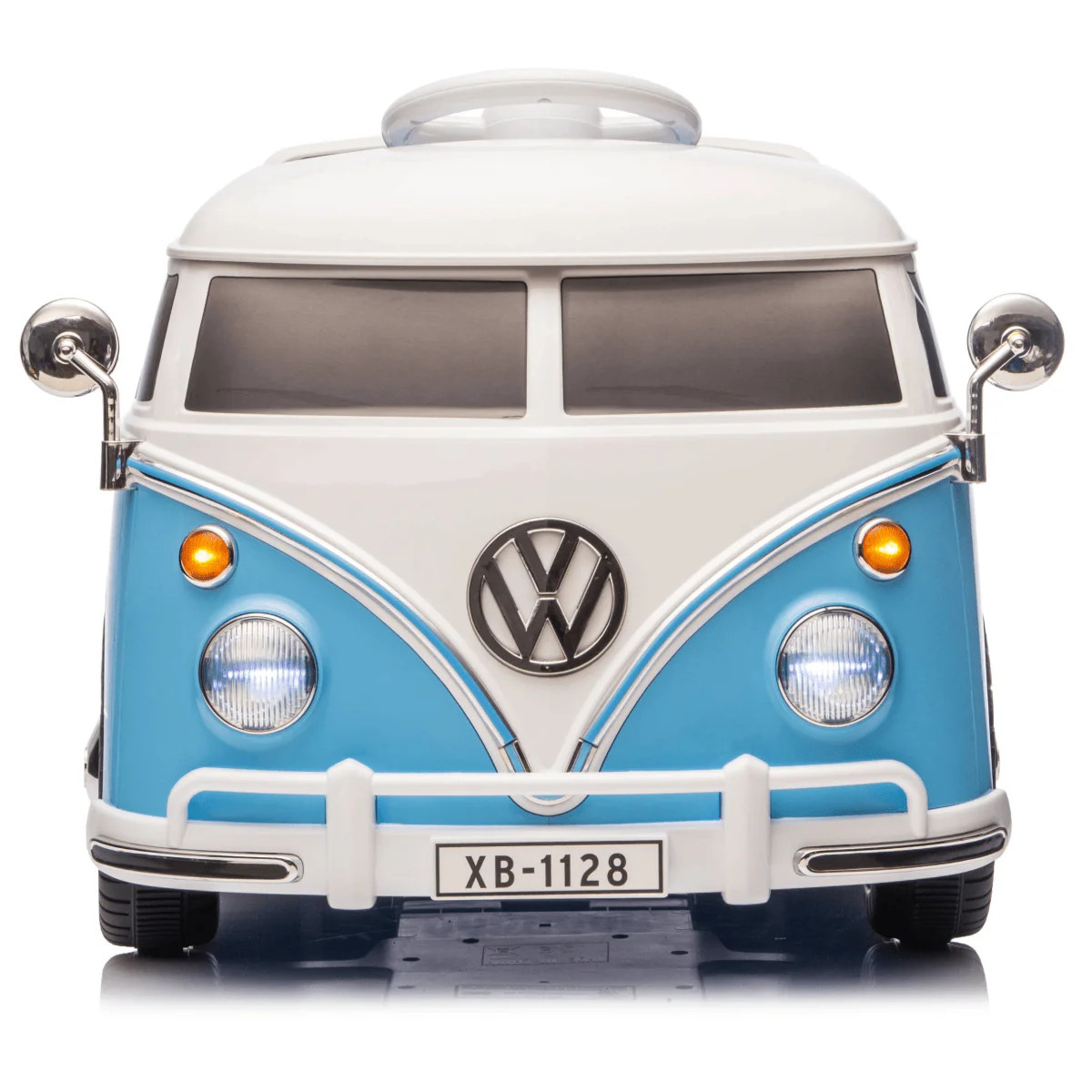 Kids 12v Blue Official VW T2 Ride on Camper Van Remote Kids