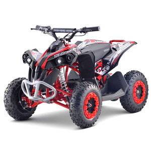 Pre Built Red 48V 1000W Teenagers Battery Powered Quad Bike