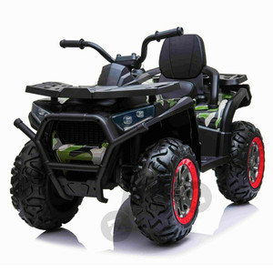 Camouflage24v 4X4 Elite Kids Army Tracker Sit On Quad Bike Camouflage