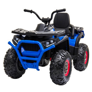 12v Outback Style Kids Quad Bike with Chunky Wheels & Working Radio