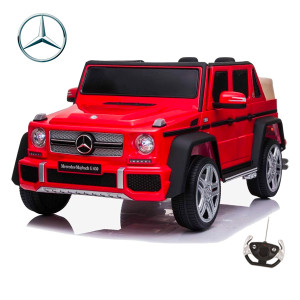 12v Official Ride On Mercedes G650 G-Wagon Sit in Car with Remote