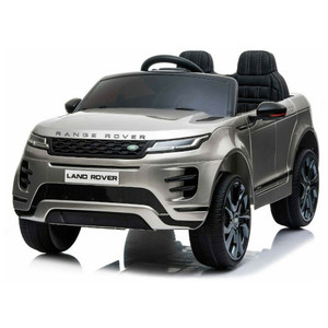 12v Official 2 Seat Silver Range Rover Evoque Iconic