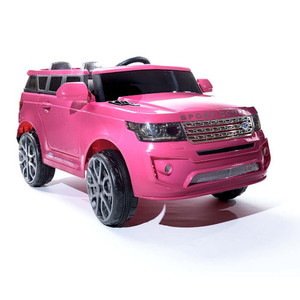 12v Pink Vogue Style Girls Ride-in SUV with Sounds, Remote & Lights