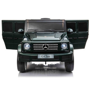 12V OFFICIAL GREEN MERCEDES BENZ G-500 RIDE ON SUV WITH REMOTE