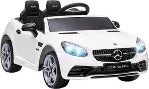 Kids White 12v Mercedes SLC300 Official 12v Electric Car & Remote