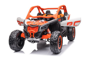 Kids 48v 2-Seat Orange Ride-on Off-Road Maverick RS BUGGY XL