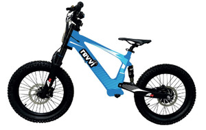 Kids Newest version 2024 Revvi 18 Inch 24V Electric Balance Bike blue