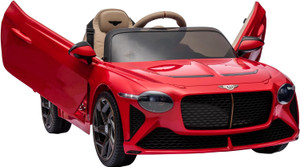 Kids Red Bentley Bacalar Elite 12v Ride-in Battery Powered Car 1
