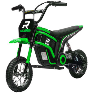 Children's Green 24v 350W RZ56 Ride-on Kids Motorized Dirt Bike