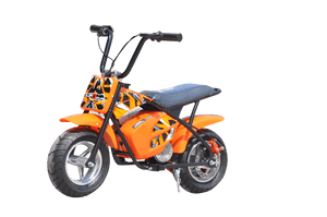 Kids  24v 250 Watt Power Orange Ride On Monkey Motor Bike