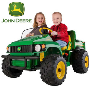 PEG PEREGO John Deere 2 Seat 12v Ride on Gator Truck 2024