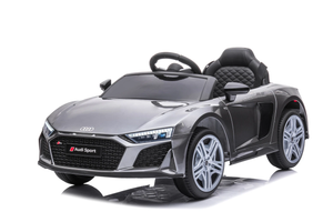 12v Silver Official Audi R8 Spyder Official  Ride On Car & Remote