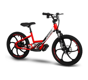 Ages 7-12 Red 'Flash' Kids New 20 Inch 36V Electric Balance Bike