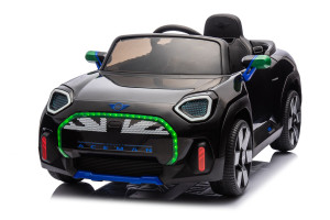 Kids 12v Black Licensed Mini Aceman Kids Car & Remote Control