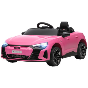 Girls Pink Official 12V Audi E-Tron GT Electric Ride on Car