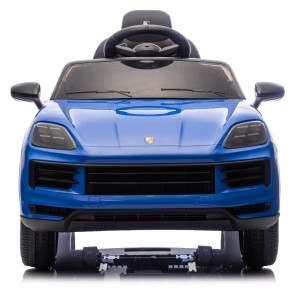 Kids Blue Official 12v Porsche Cayenne Ride In SUV & Remote