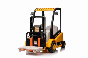 Kids 12v Ride On 360 Spin Fork Lift Truck & Remote