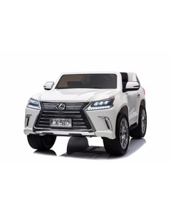 Kids White Ride on 12v Motorized Lexus Car LC570 12V