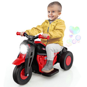 Little Kids Ride on Bubble 6v Powered Chopper Style Motorbike