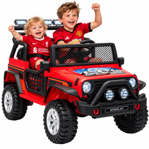 12v 2 Seat Ride on Red Adventure Truck with Remote Control