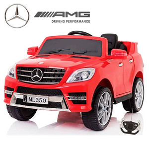 Kids Red Licensed AMG ML350 Compact Mercedes 12v Ride On Jeep