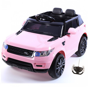 Girls Mini HSE Discovery 4x4 Style Pink 12v Jeep wirth Remote