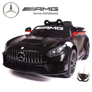 Kids Licensed Black Mercedes AMG GT4 Ride On 12v Race Car