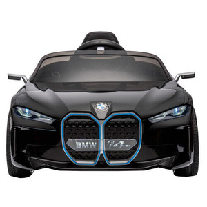 Limited Edition Black Official BMW i4 Series 12v Car with Remote