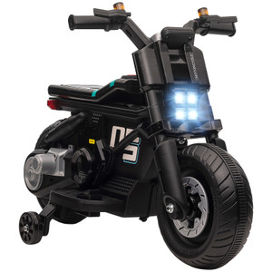 6v Kids Electric Cool Ride On Cruising Chopper Motorbike Black